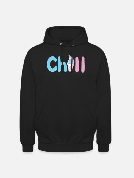 Eiscreme Sommer - Unisex Hoodie - Schwarz