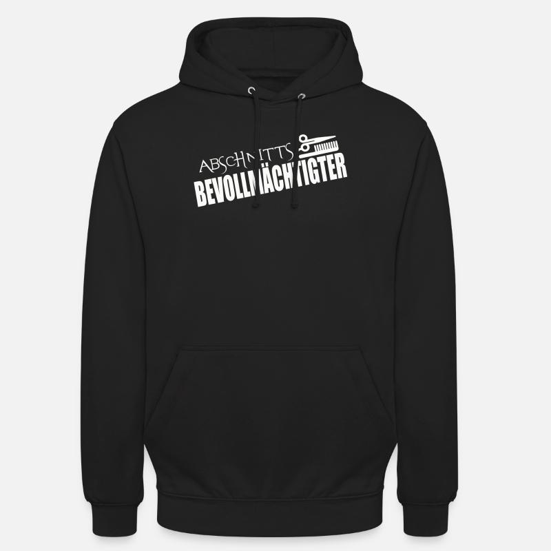 REPRÉSENTANT DE SECTION - Sweat-shirt à capuche unisexe - noir