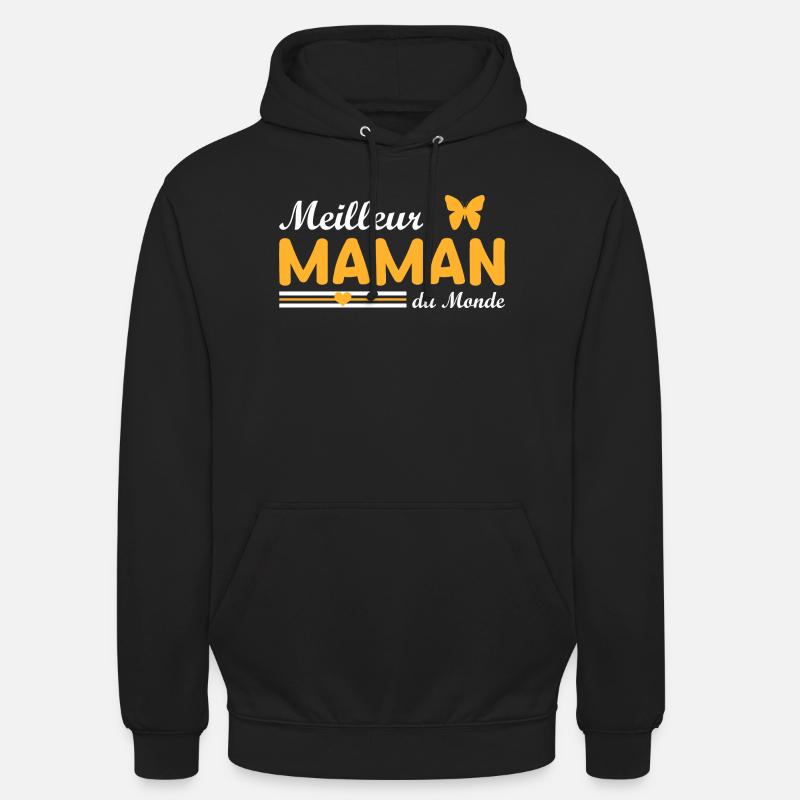 Beste Mutter der Welt - Unisex Hoodie - Schwarz