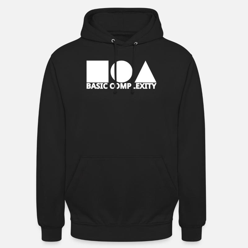Basic complexity - Unisex Hoodie - black