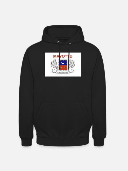 Mayotte - Unisex Hoodie - black