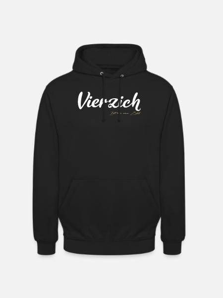 Vierzich Is just a number - Unisex Hoodie - black