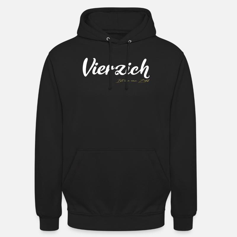 Vierzich n’est qu’un numéro - Sweat-shirt à capuche unisexe - noir