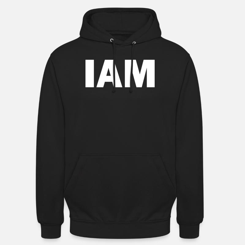 JE SUIS - Je suis - Sweat-shirt à capuche unisexe - noir
