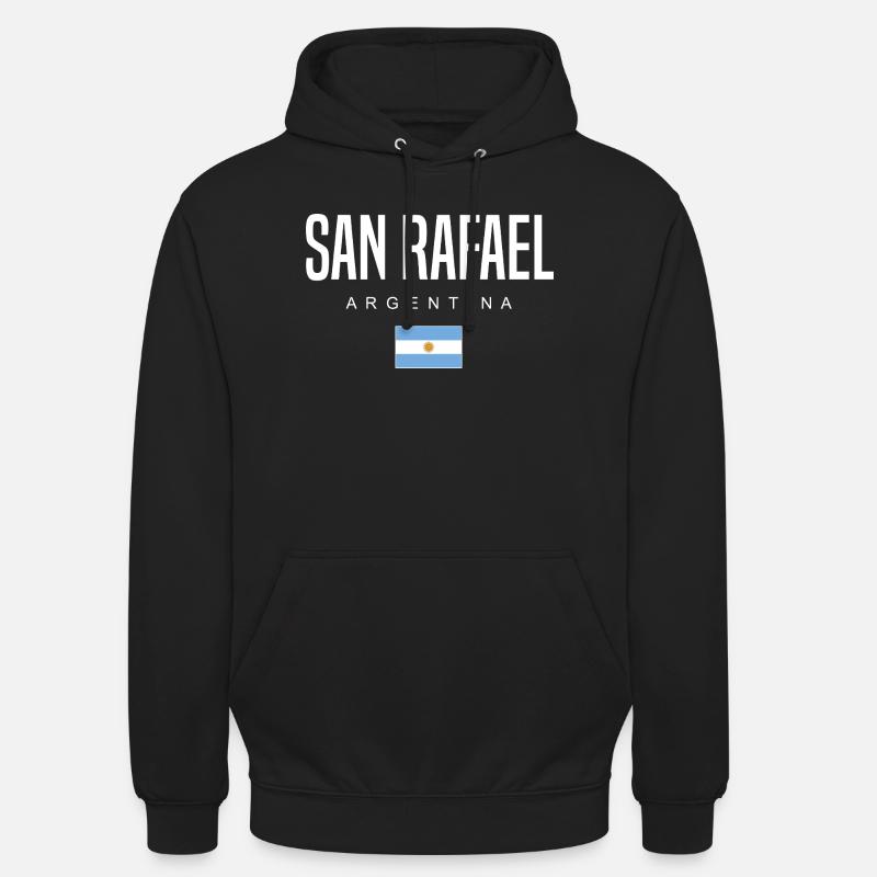 San Rafael Argentine Argentin - Sweat-shirt à capuche unisexe - noir