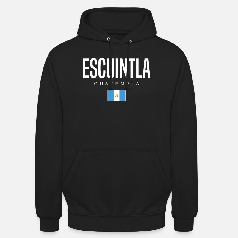 Escuintla Guatemala Guatemalteken - Sweat-shirt à capuche unisexe - noir