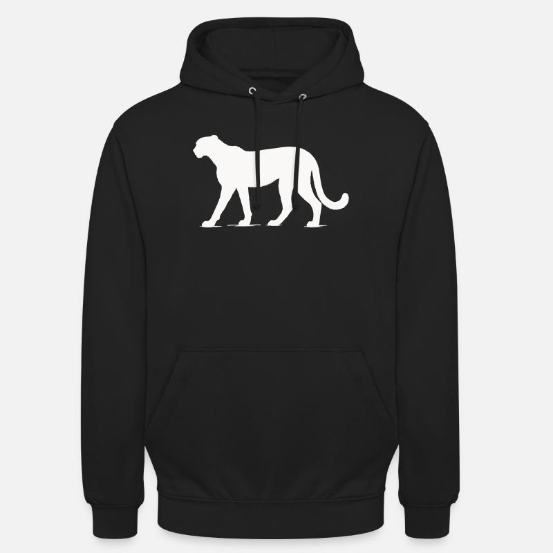 Gepard Tier  - Unisex Hoodie - Schwarz