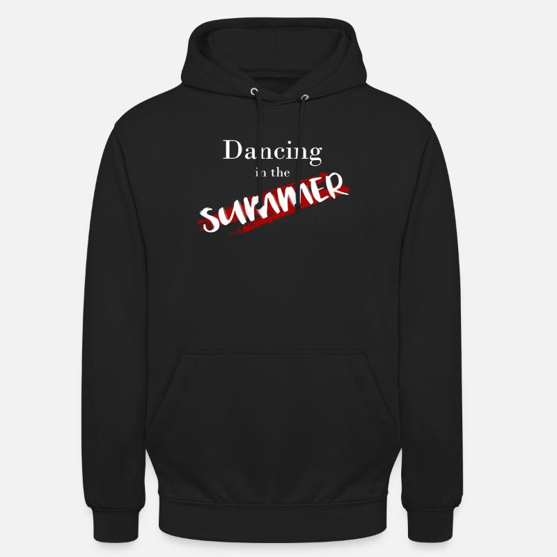 Danse - Sweat-shirt à capuche unisexe - noir