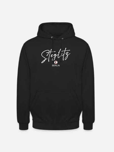 Steglitz - Berlin Flag - Berlin Bear - Unisex Hoodie - black