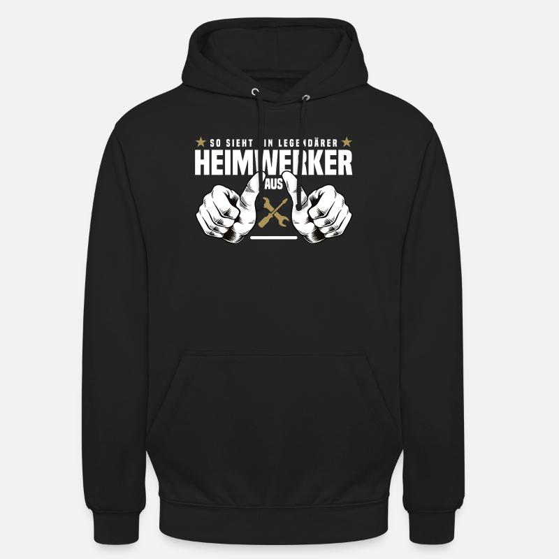 Heimwerker - Unisex Hoodie - Schwarz