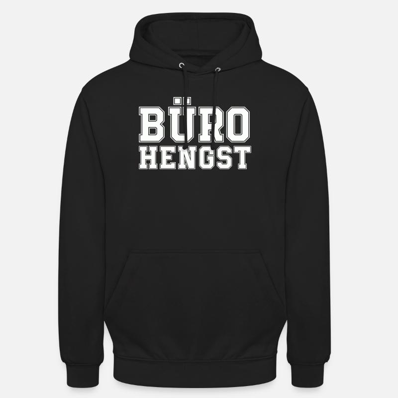 Bureau Hengst - Sweat-shirt à capuche unisexe - noir