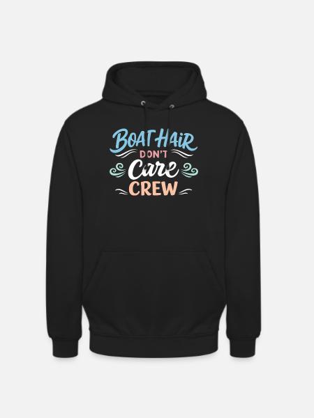 Sea hairs don't care about - Unisex Hoodie - black