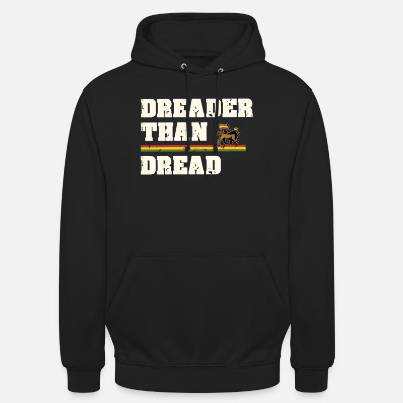 Dreader Than Dread - Unisex Hoodie - black