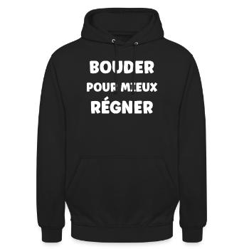 Sulking to better reign - Unisex Hoodie - black - Front - Alina (178cm) & Michal (187cm)
