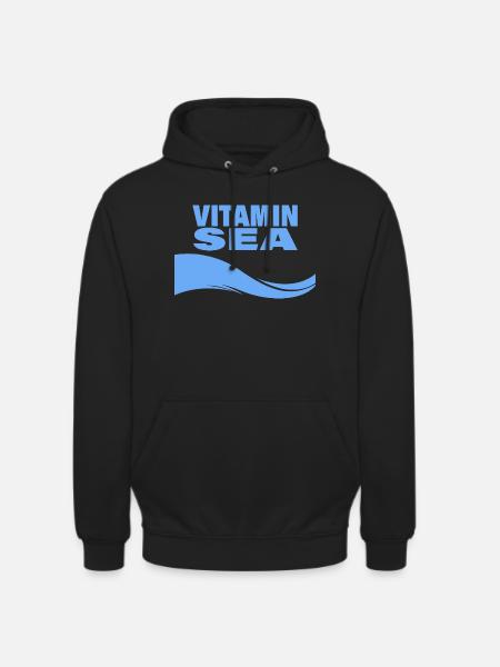 Vitamin Sea - Unisex Hoodie - black