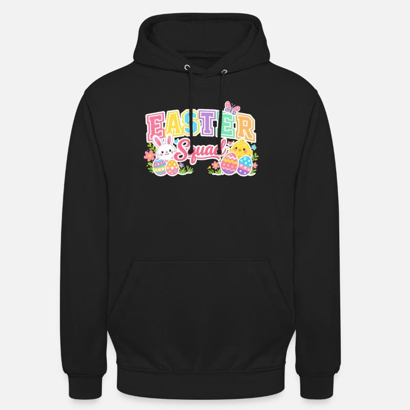 Ostern Squad Bunte Eier Küken - Unisex Hoodie - Schwarz