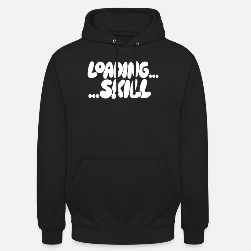 Loading Screen Skill Aesthetics - Unisex Hoodie - black