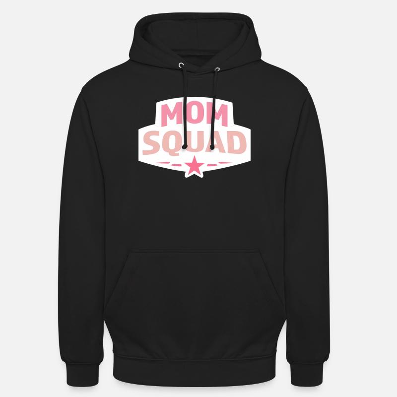 Équipe de mamans - Sweat-shirt à capuche unisexe - noir