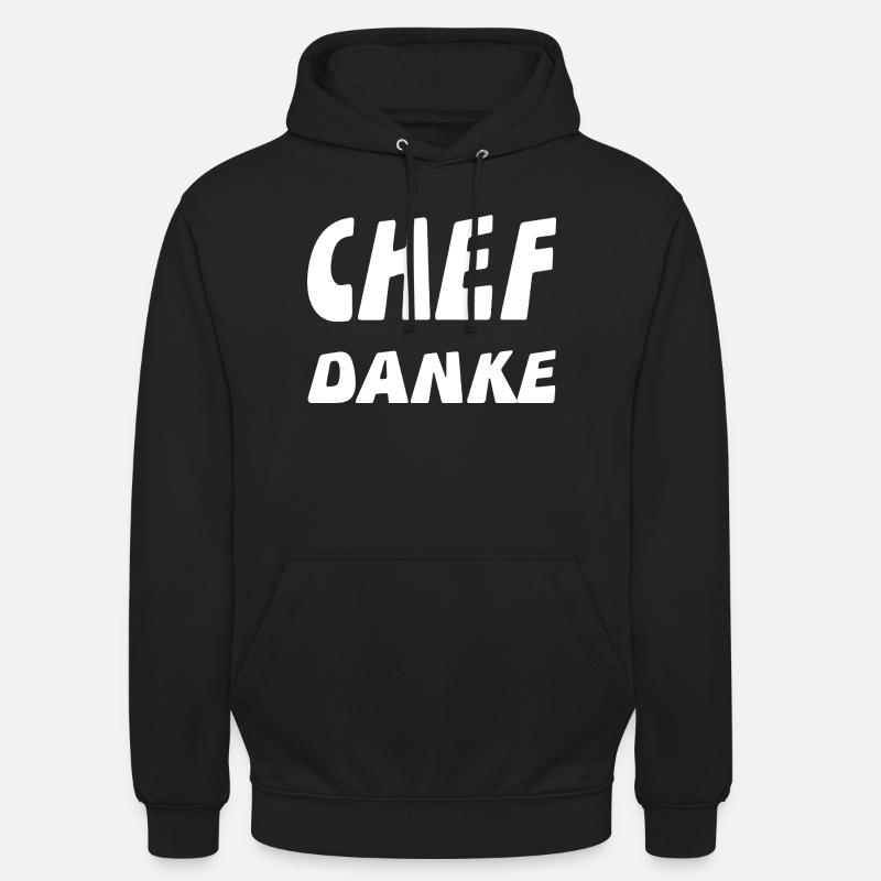Chef - Unisex Hoodie - Schwarz