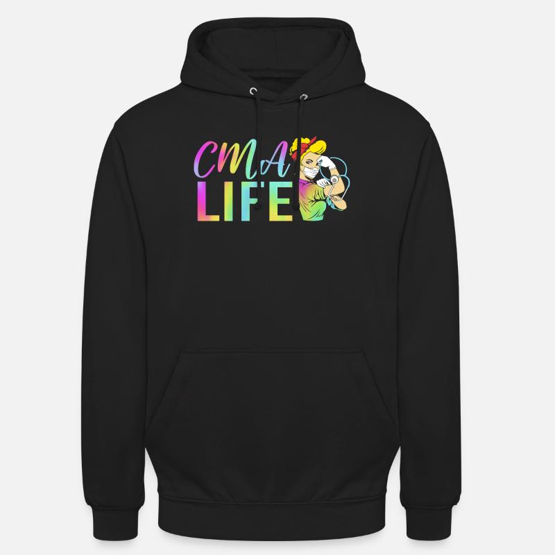 MFA en médecine médicale - Sweat-shirt à capuche unisexe - noir