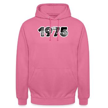 1975 - Unisex Hoodie - pink - Front - Alina (178cm) & Michal (187cm)