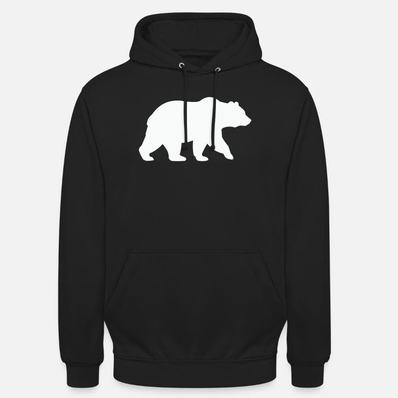 Bear - Unisex Hoodie - black