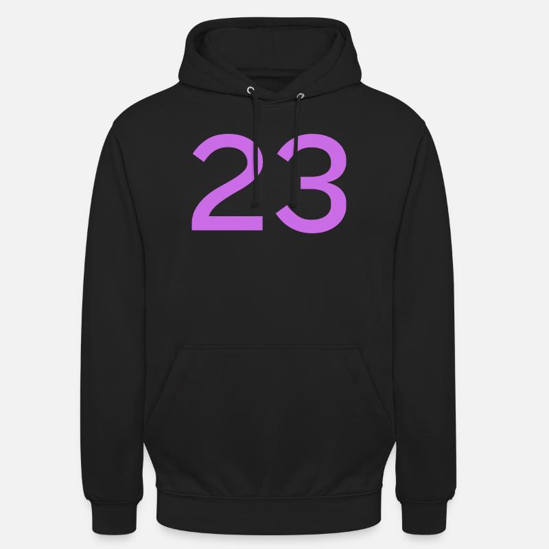 23 - Unisex Hoodie - Schwarz