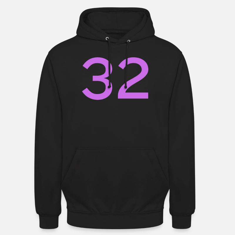 32 - Unisex Hoodie - black