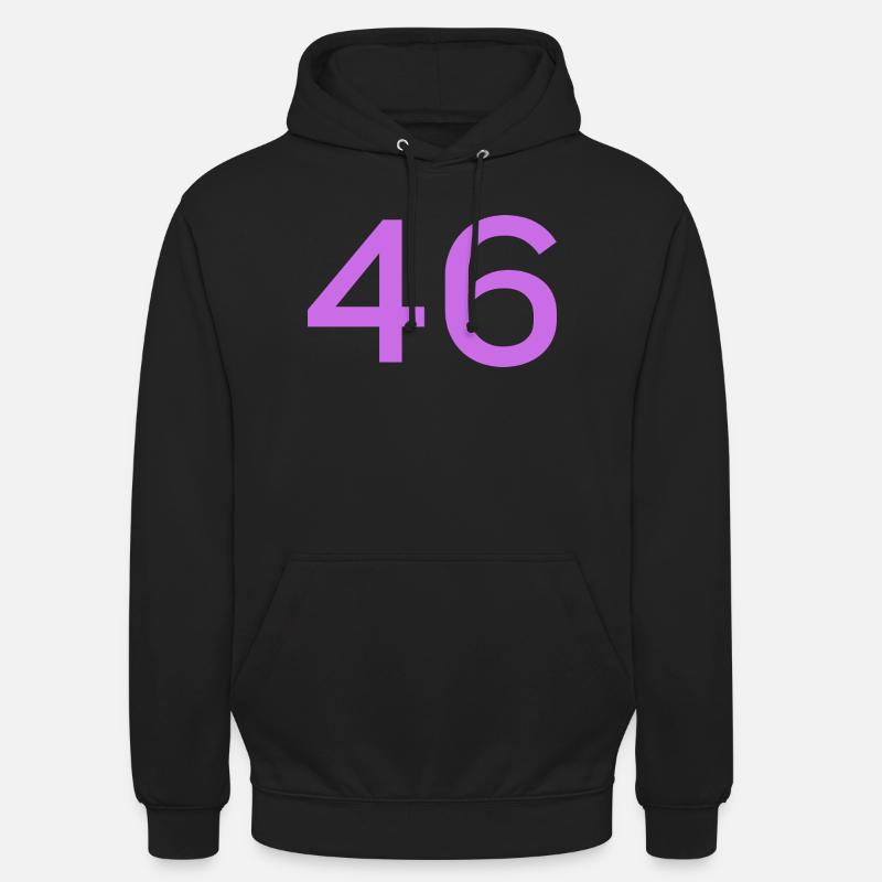 46 - Unisex Hoodie - black