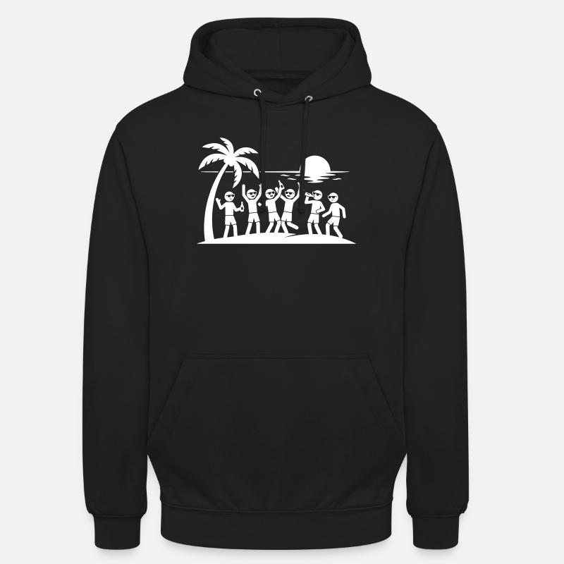 Icône des fêtes de fin d’année - Sweat-shirt à capuche unisexe - noir