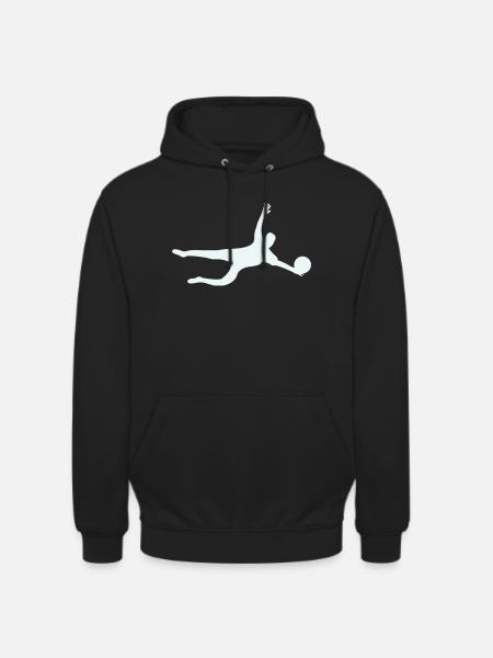torwart- - Unisex Hoodie - Schwarz