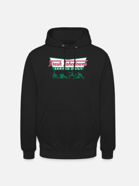 Täglich Fresh Takedowns – Wrestler-Geschenk - Unisex Hoodie - Schwarz