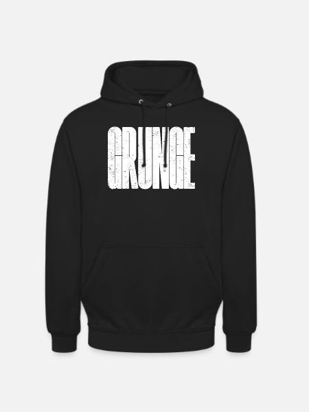 Stressige, kräftige Grunge-Musik - Unisex Hoodie - Schwarz
