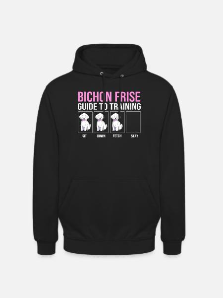 Bichon Frise - Unisex Hoodie - Schwarz