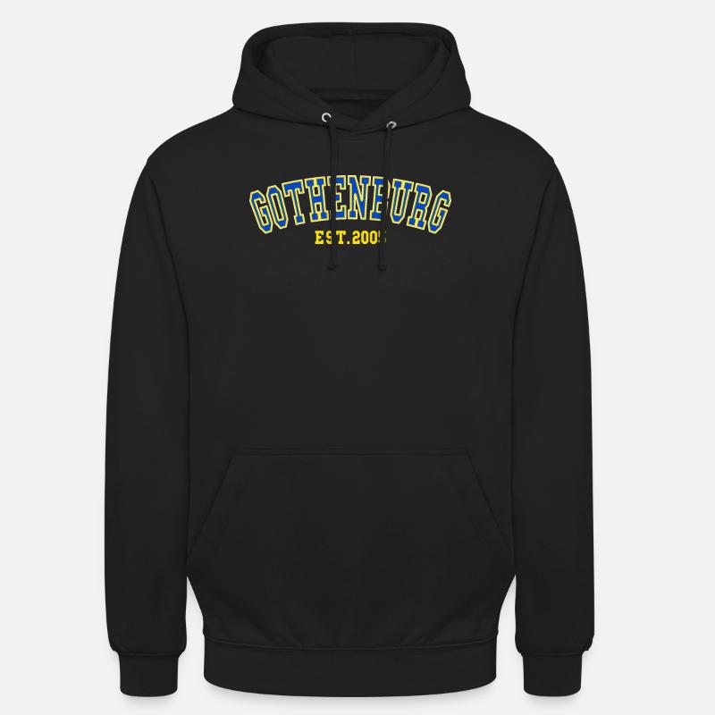 Göteborg Est 2005 - Sweat-shirt à capuche unisexe - noir