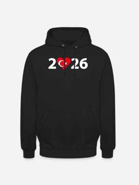 I love Türkei 2026, Urlaub in der Türkei 2026 - Unisex Hoodie - Schwarz