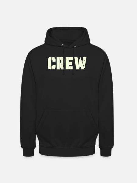 crew - Unisex Hoodie - black