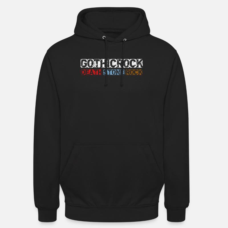 Gothic Rock Musik - Unisex Hoodie - Schwarz