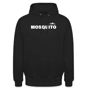 MOSQUITO - Unisex Hoodie - Schwarz - Vorne - Alina (178cm) & Michal (187cm)