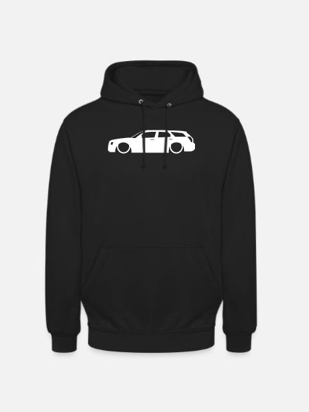 Classic Silhouette Combo Low life - Unisex Hoodie - black