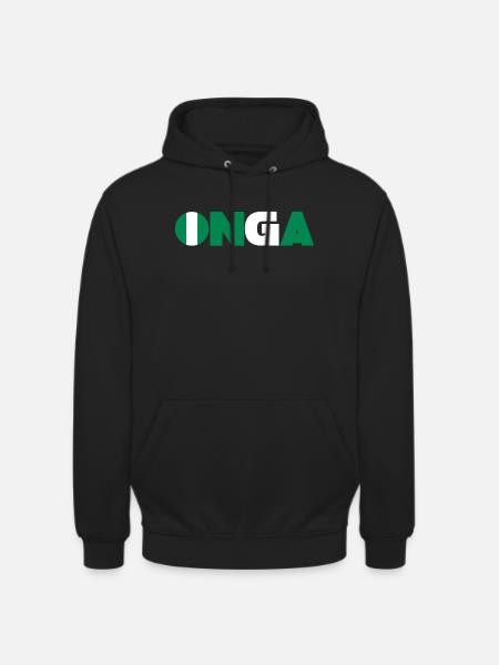 Nigeria - Unisex Hoodie - black