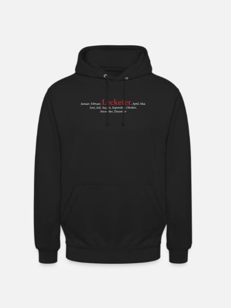 Leck Eier - Unisex Hoodie - Schwarz