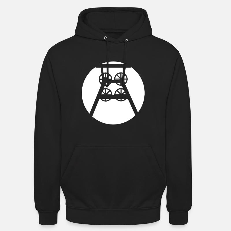 Ruhrpott Mine Tour d’extraction (w) - Sweat-shirt à capuche unisexe - noir
