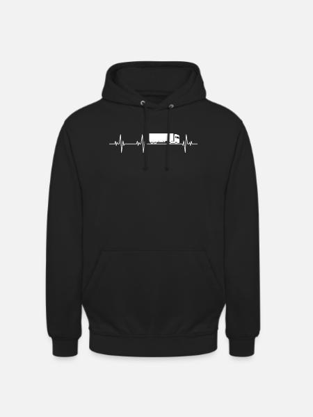 Truck driver Truck Driver - Unisex Hoodie - black