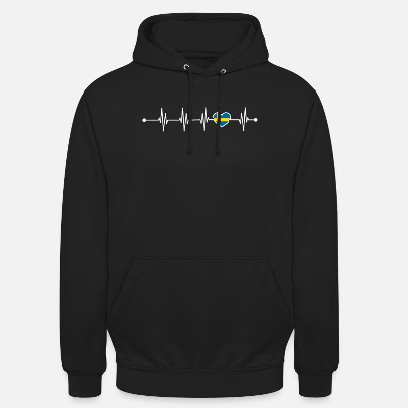 Image de conception en attente - Sweat-shirt à capuche unisexe - noir