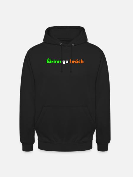 Eirin go brach - Unisex Hoodie - Schwarz