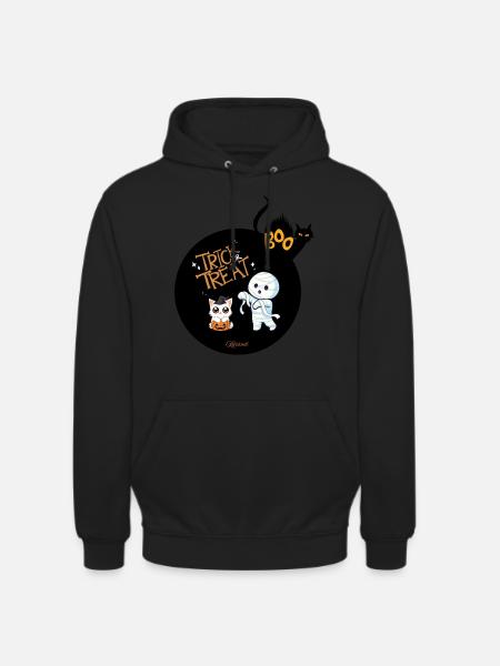 TRICK OR TREAT - Unisex Hoodie - Schwarz