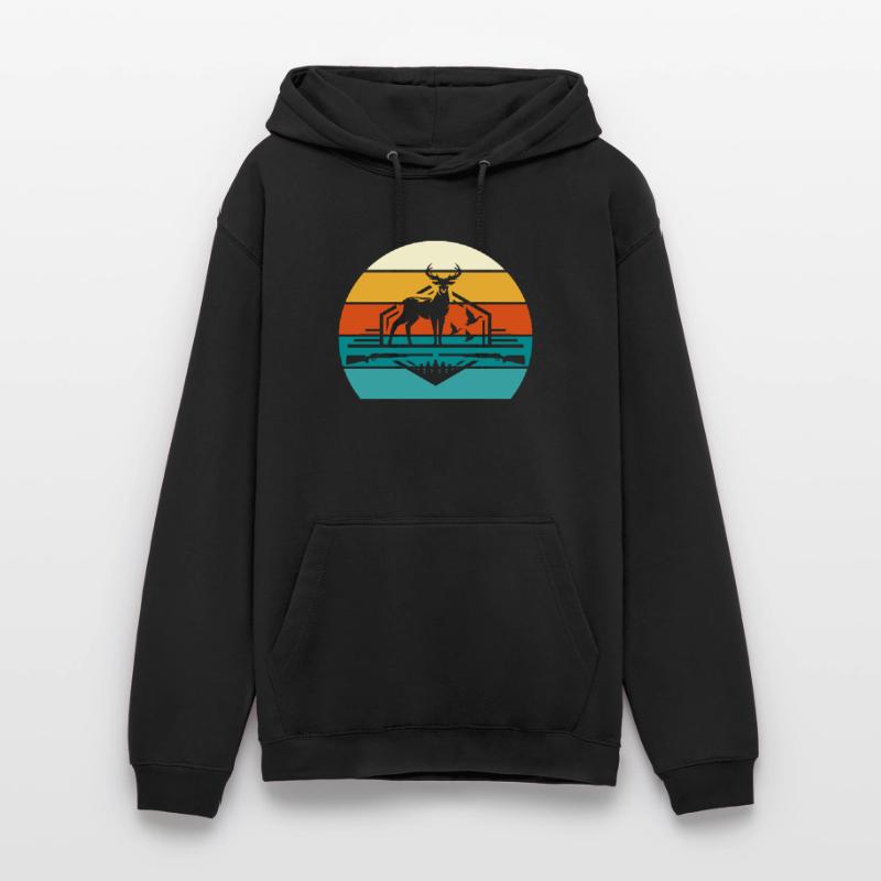 Cacciatore per cacciatori Felpa con cappuccio unisex