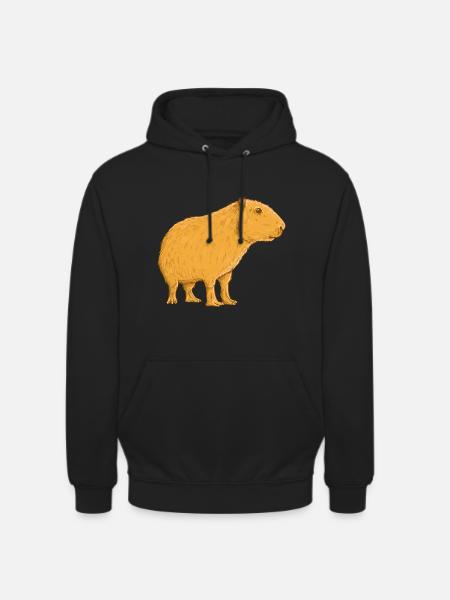 Capybara Pet - Unisex Hoodie - black