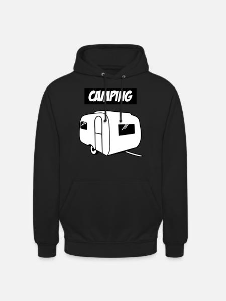 camping - Unisex Hoodie - black